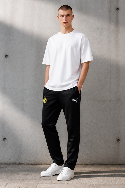 Puma BVB Pants Deportivo casual Negro satinado 13-14y Altagama