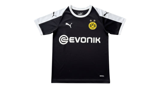 Playera Puma Evonik Borussia Dortmund Bvb Negro/blanco 7-8Y