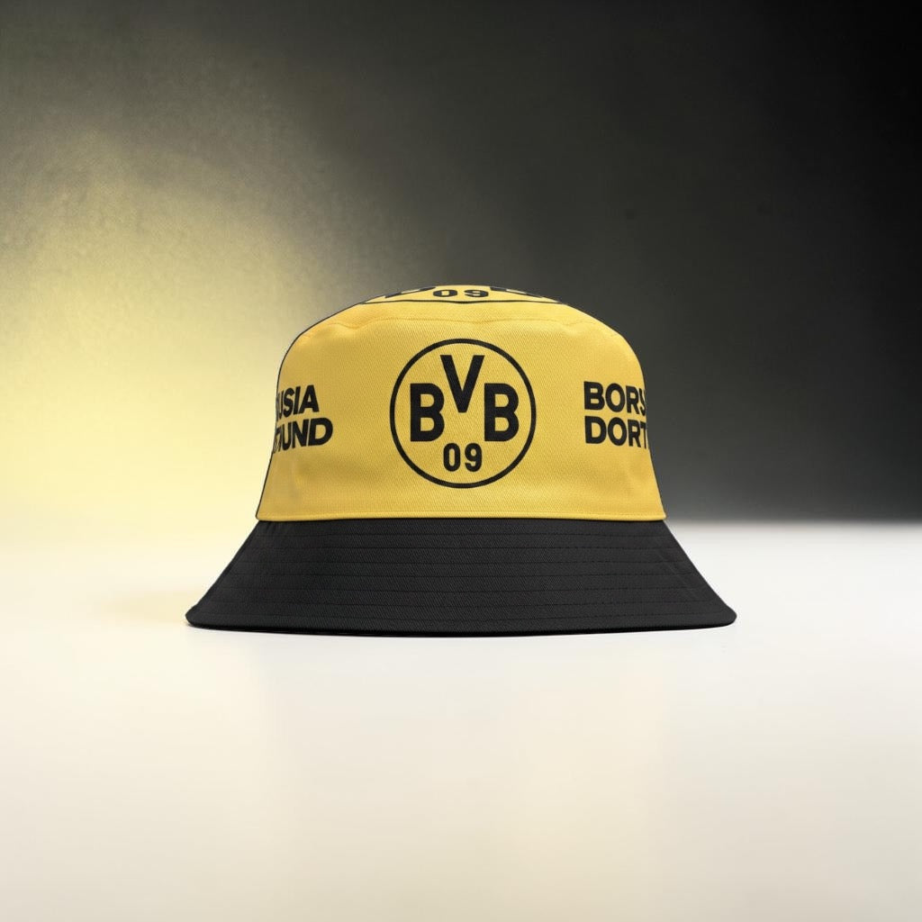 Bucket Hat Puma Borussia Dortmund Amarillo-negro Niño Medida 30cm