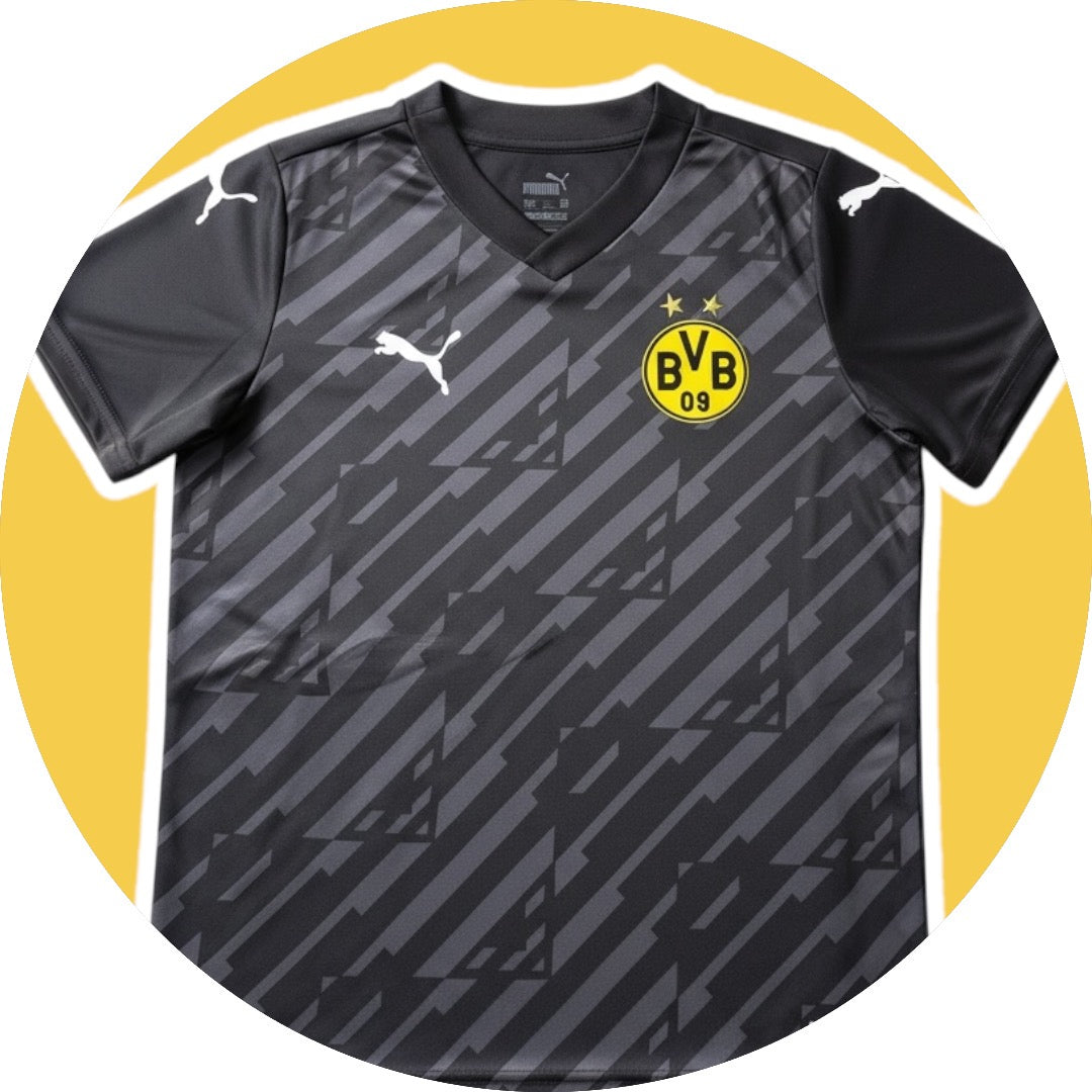 Jersey Puma Borussia Dortmund BVB Prematch Gris Niño 9-10 Jr