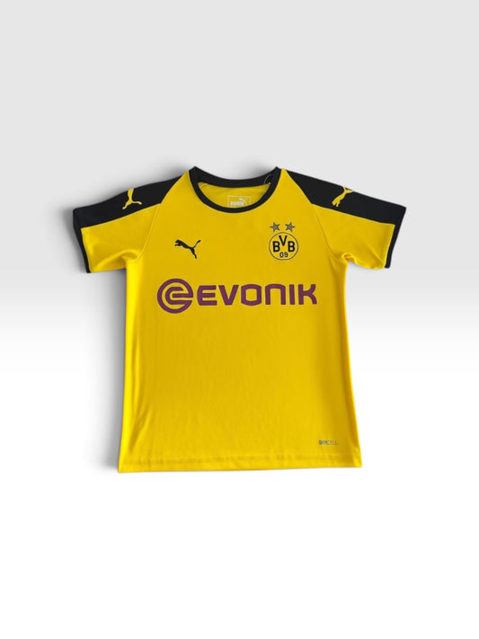 Bvb Jersey Puma Drycell Evonik Amarillo-negro 7-8y Juvenil