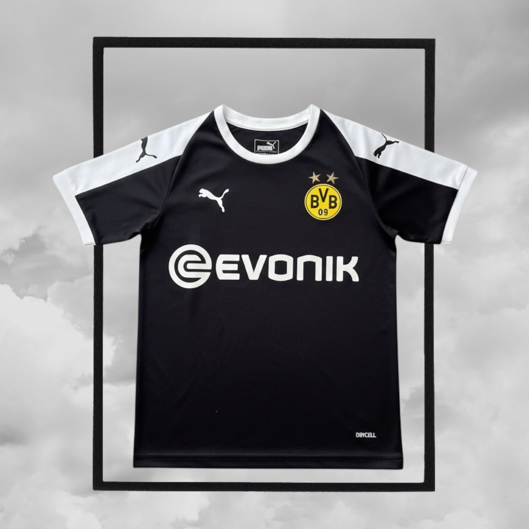Playera Puma Evonik Borussia Dortmund Bvb Negro/blanco 7-8Y