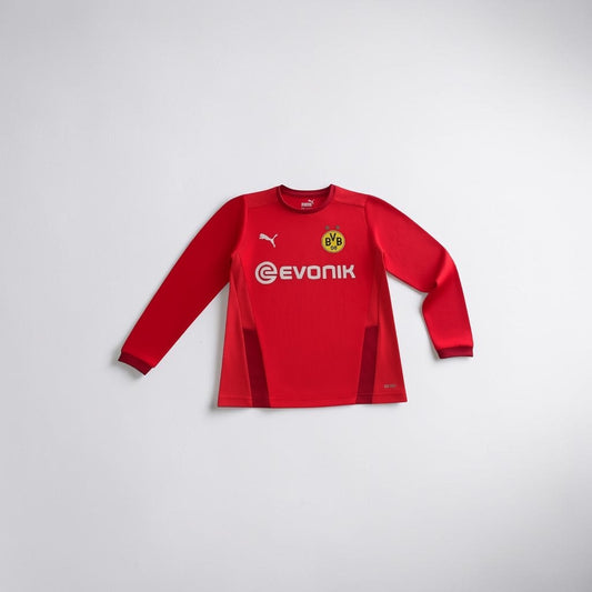 Puma Borussia Dormund Bvb Evonik Rojo Manga Larga Jr 9-10