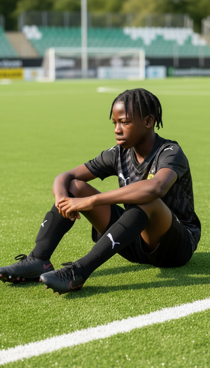 Jersey Puma Borussia Dortmund BVB Prematch Gris Niño 9-10 Jr